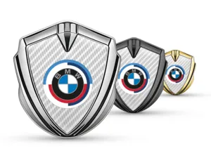 BMW Emblema Metallico Badge Stile High-End Disegno Drift